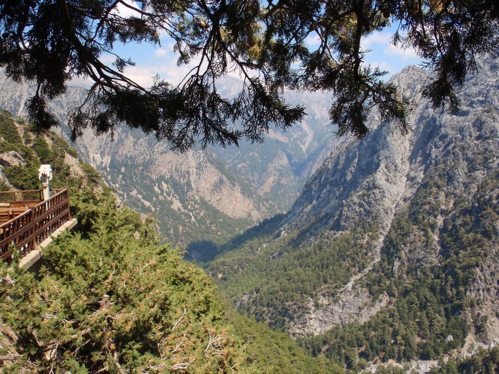 samaria gorge chania Crete- mountain settlements in Chania